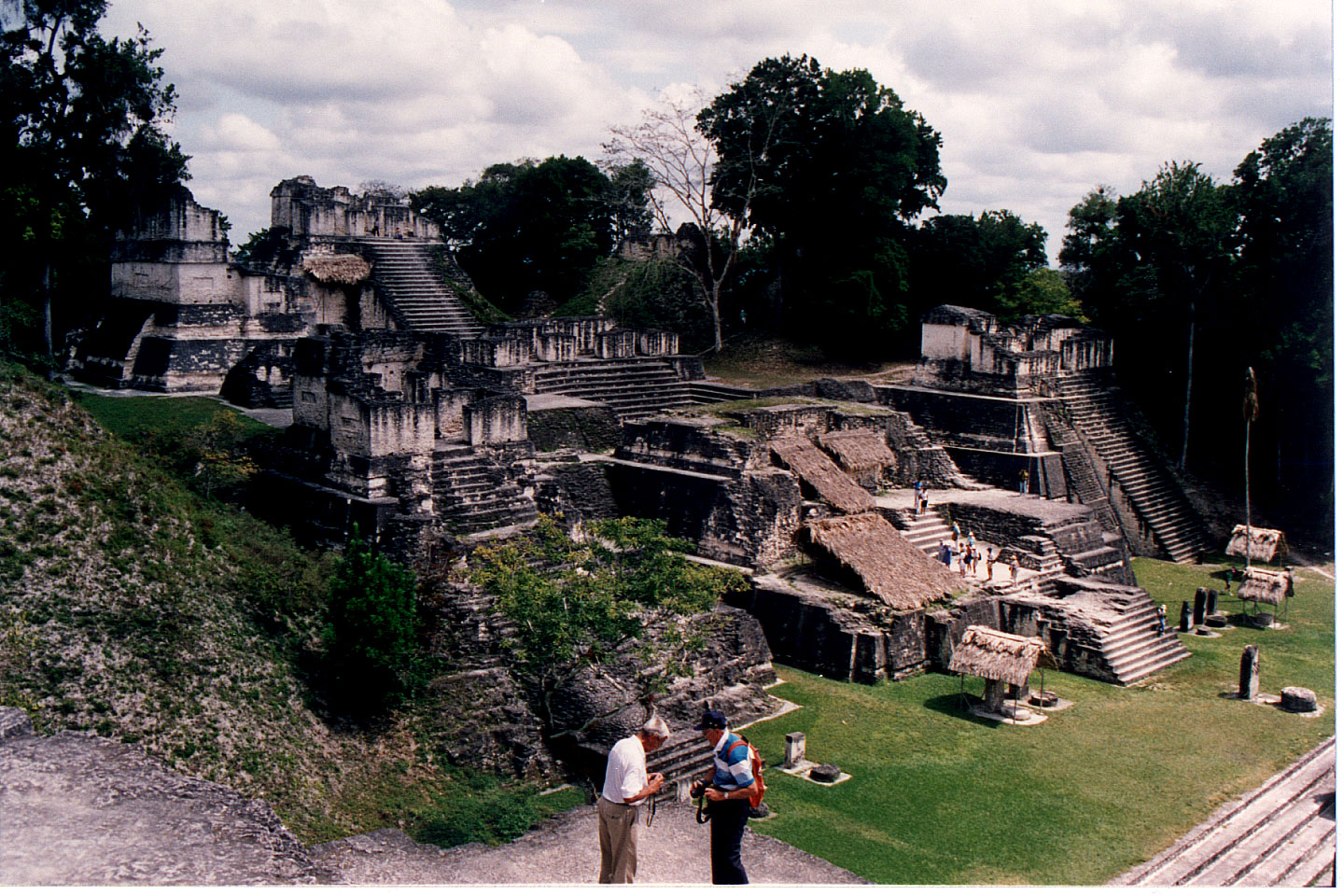 304.jpg, North Acropolis and
Great Plaza, Tikal