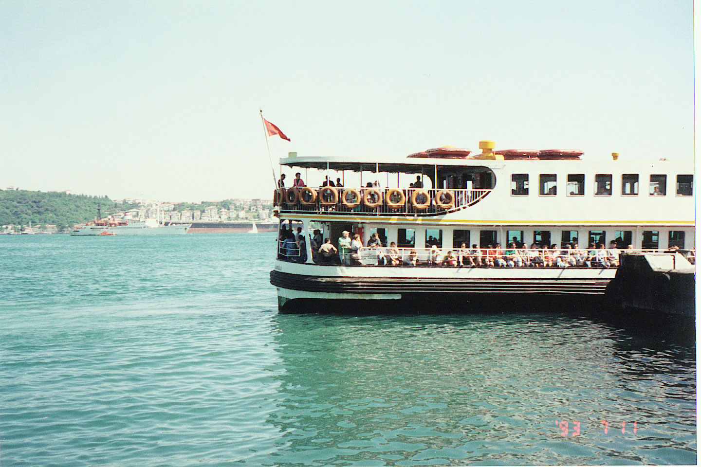 218.jpg, Our ferry up
the Bosphoros