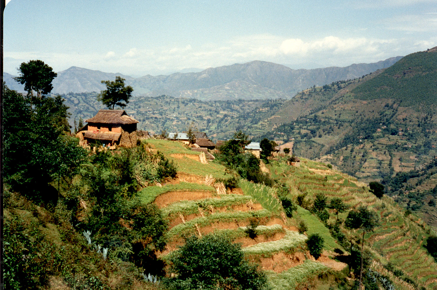 07b-28.jpg, Dil's village
near Kathmandu