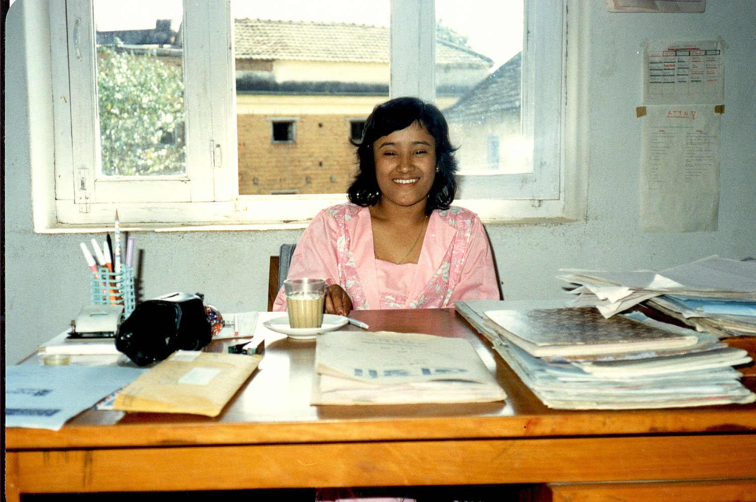 1986-44.jpg, PLAN office - Kathmandu